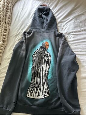 Warren Lotas Distressed “Frank” Hoodie XL